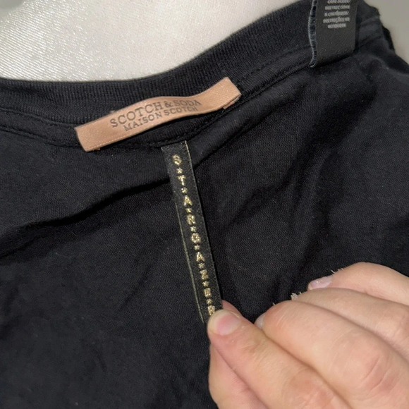 Anthropologie Scotch & Soda Jem leopard print tee size small - Picture 7 of 9